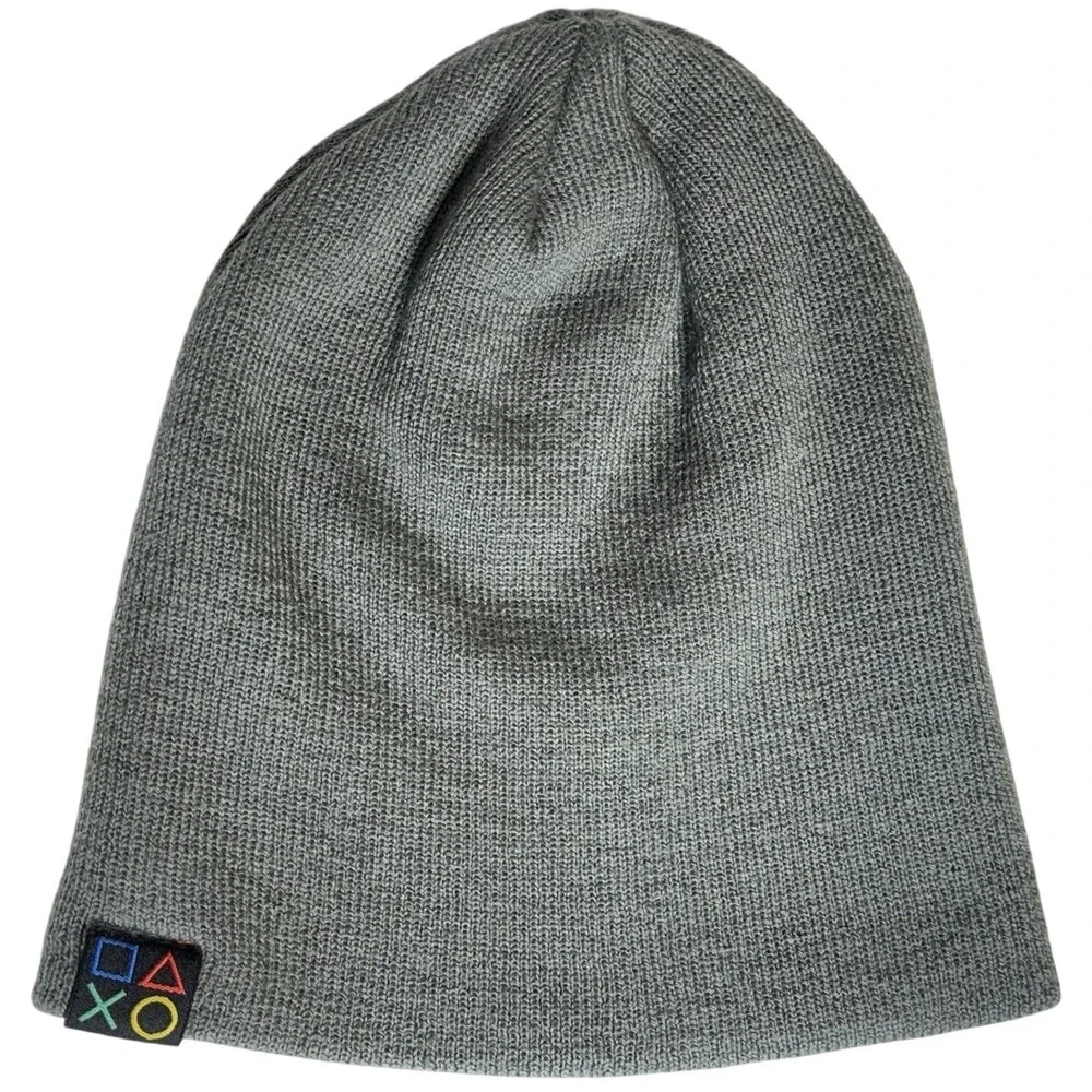 2015 PlayStation Experience 20th Anniversary Gray Beanie PSX - Never Worn